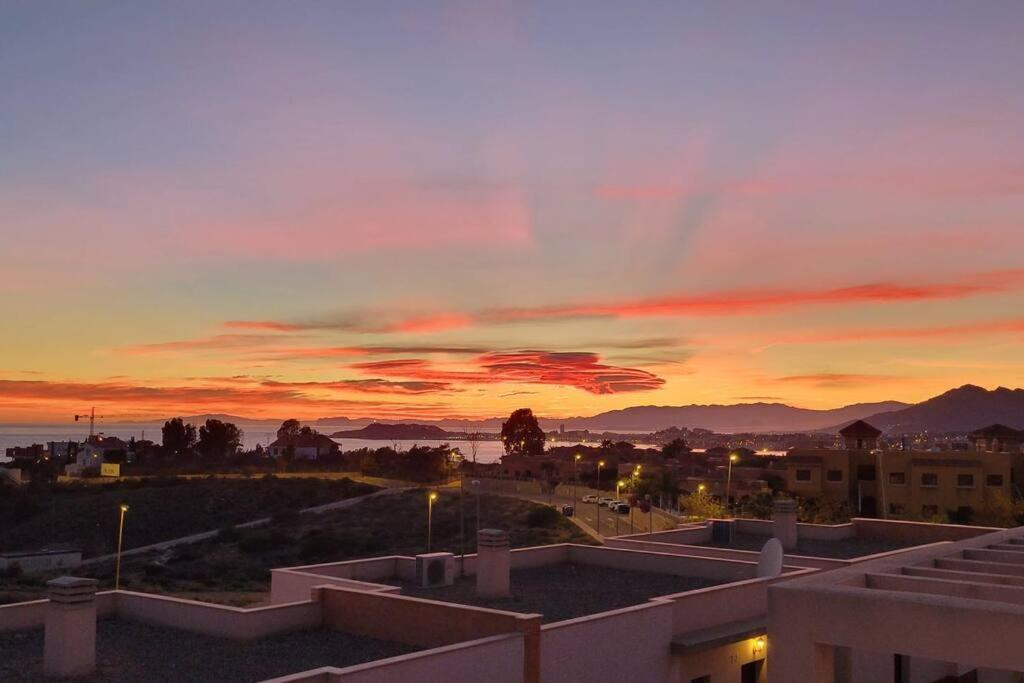 Amazing Sea View! Apartment Isla Plana Bagian luar foto