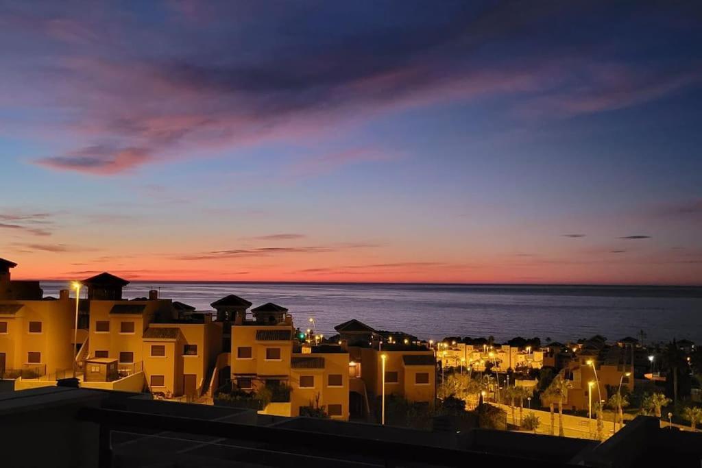 Amazing Sea View! Apartment Isla Plana Bagian luar foto